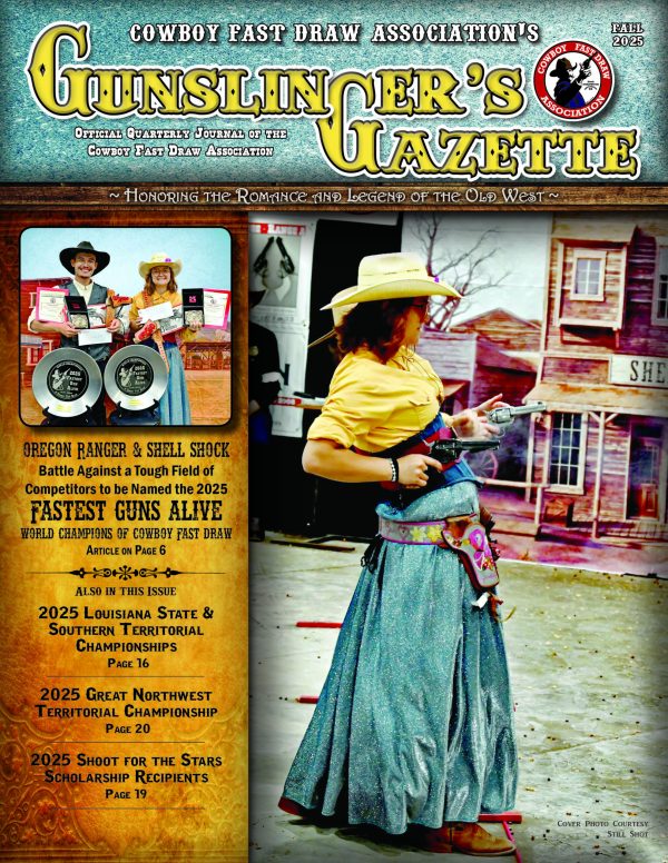 Gunslingers Gazette_Fall 2025_cover Gunslingers Gazette_Fall 2025_cover