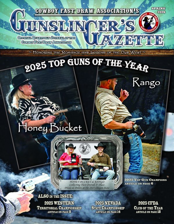 Gunslingers Gazette_Spring 2026_cover