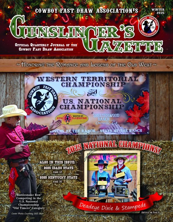 Gunslingers Gazette_Winter 2025_cover