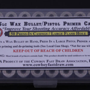 K.) .45 Wax Bullet Brass (Large Pistol Primer Press-In/Enlarged Flash Hole) 50ct-0