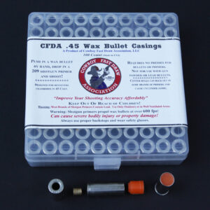 F.) .45 Shotgun Primer Nickel Cases 100 CT-0