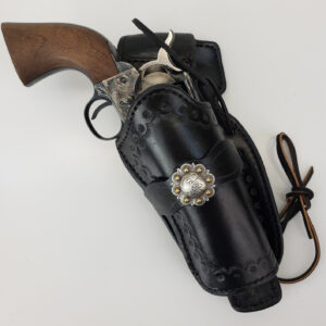 (A-12) Mernickle CFD-20 "Low-Ride" Holster (New Generation - Exposed Rawhide Lining)
