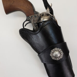 (A-15) Mernickle CFD-21 "High-Ride" Holster (New Generation - Exposed Rawhide Lining)